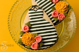 Herfstjurkkoekjes met Royal Icing Roses en Chrysanten