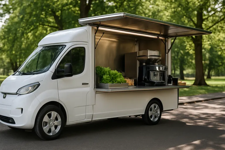 De voordelen van een elektrische foodtruck